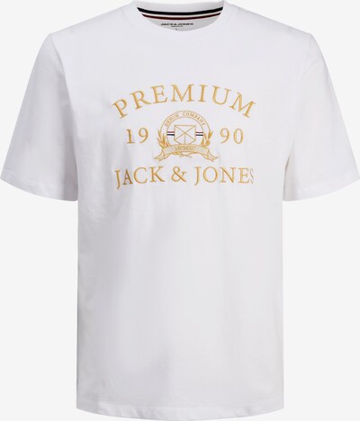 Tricou 'BLUDAVE' JACK & JONES pe galben / alb, Vizualizare produs