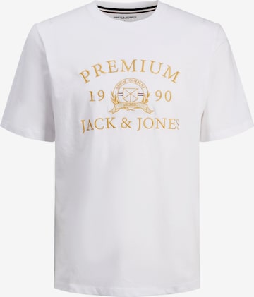 JACK & JONES T-Shirt 'BLUDAVE' in Weiß: predná strana