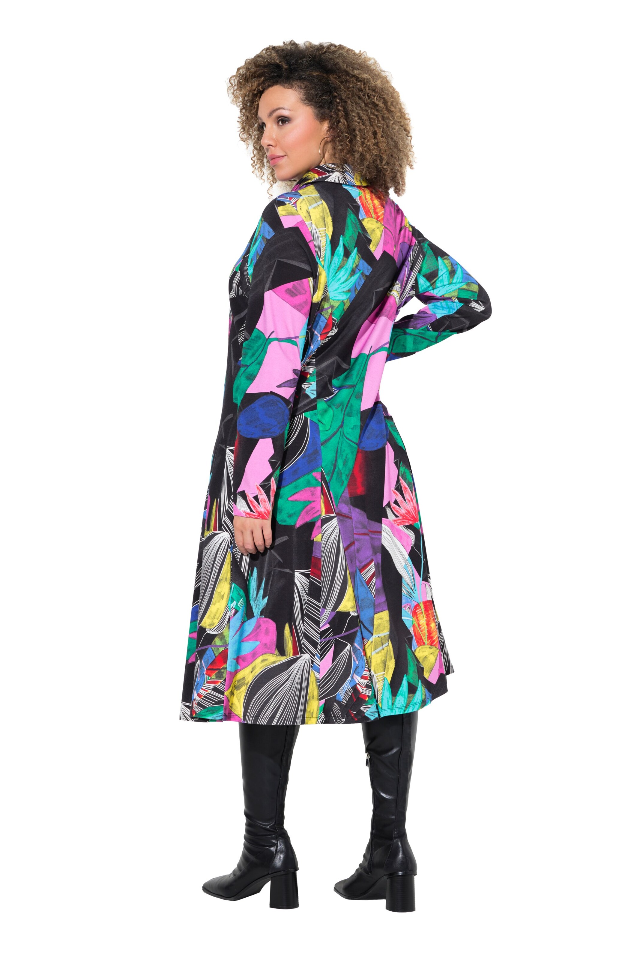 Ulla Popken Jurk in Gemengde kleuren