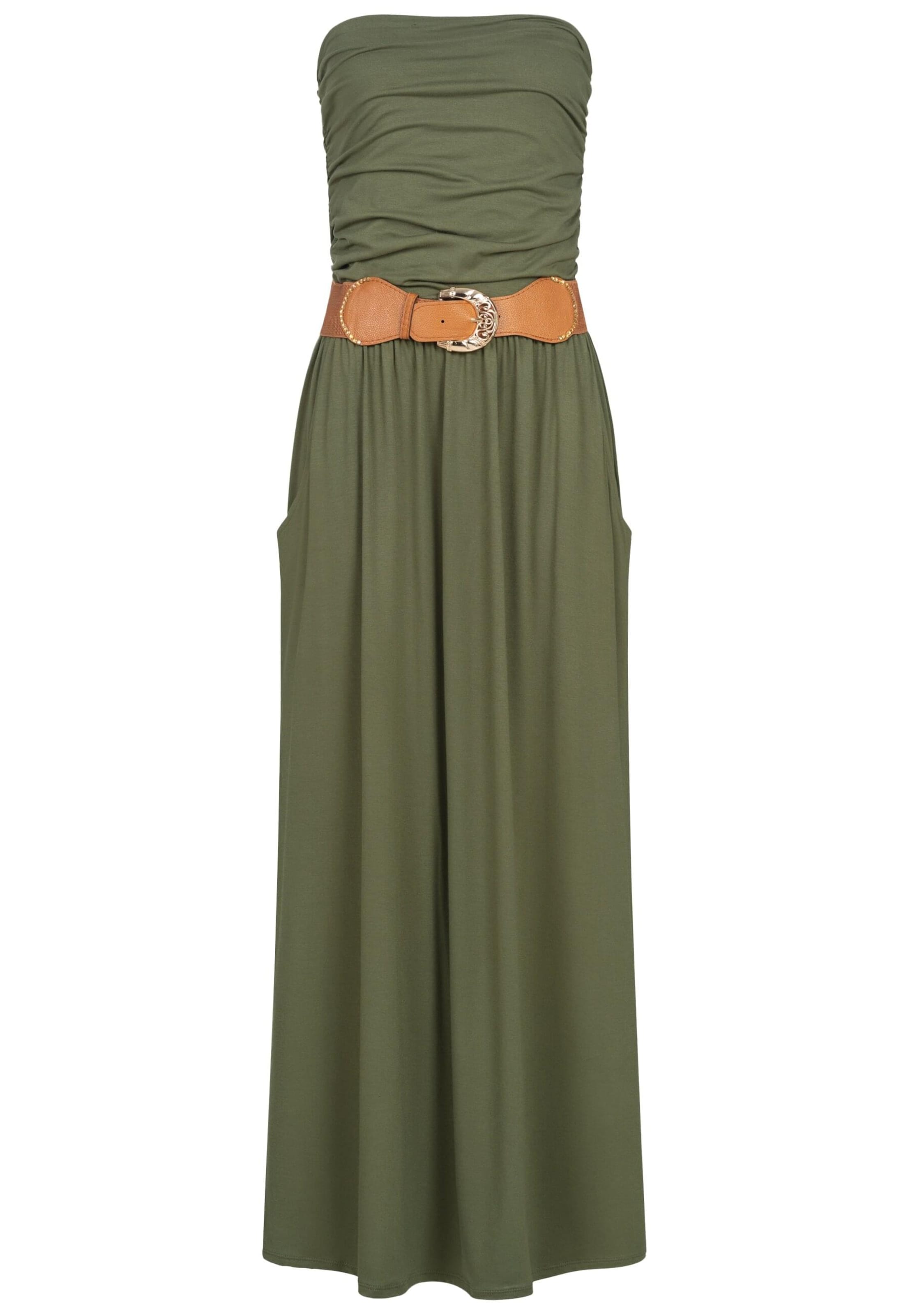 Cloud5ive Dress in Green: front
