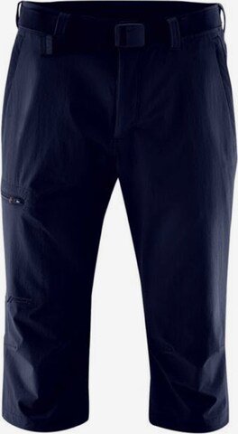 Maier Sports Regular Outdoor Pants 'Jennisei' in Blue: front