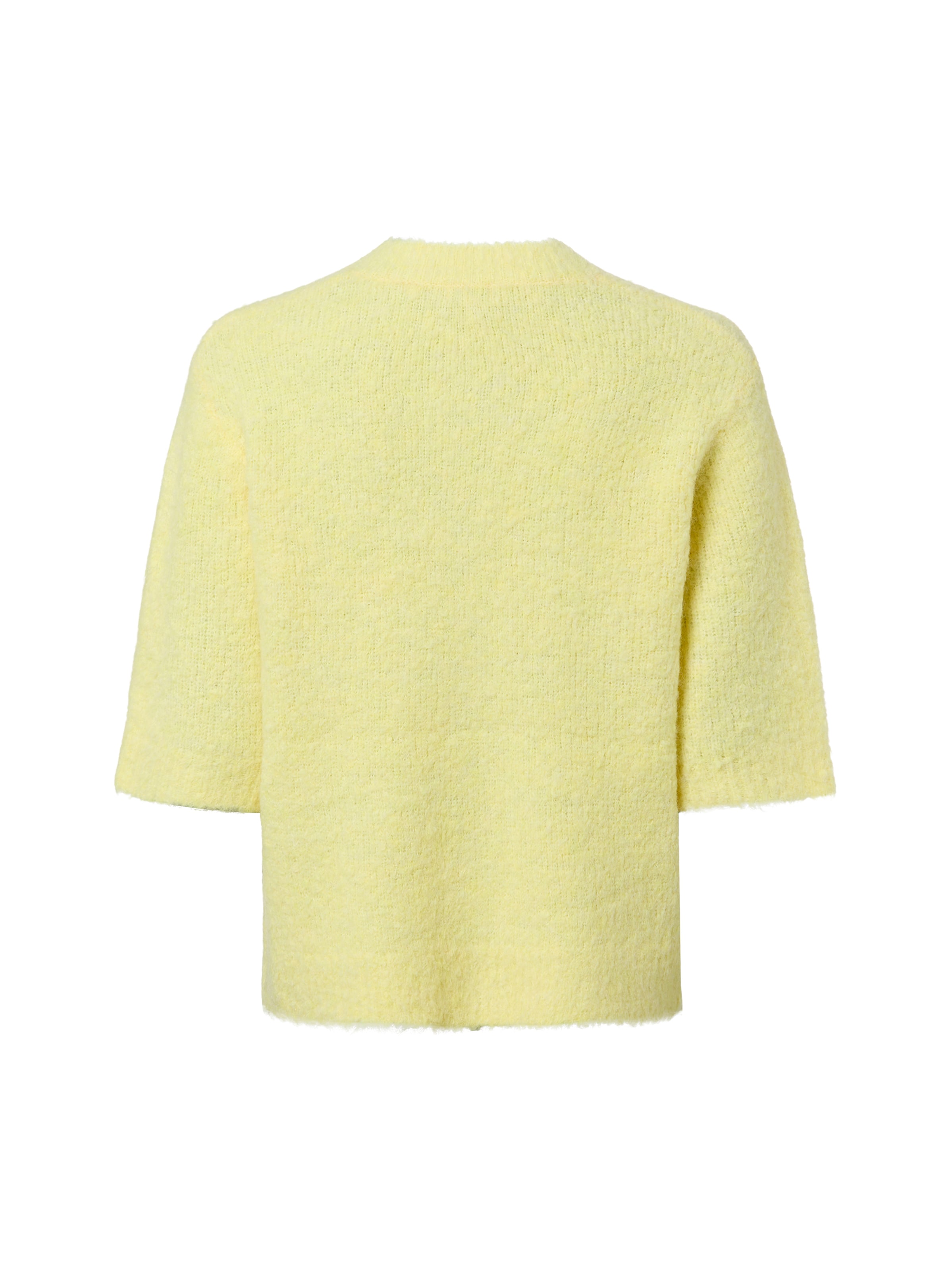 Marie Lund Knit cardigan in Yellow