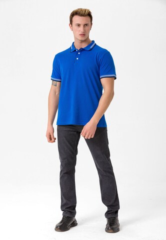 Jimmy Sanders Poloshirt in Blau