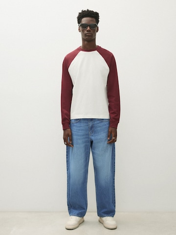 Bershka Loose fit Jeans in Blue