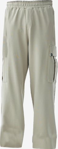 VAMOS CLOLoosefit Hlače - bež boja: prednji dio