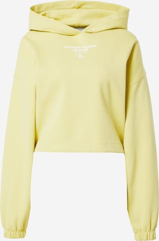 Calvin Klein Jeans Tréning póló - sárga: elől