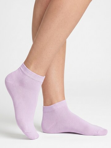 footstar Socken 'EVERYDAY!'‌‌‌‌‌‌‌‌‌ in Lila