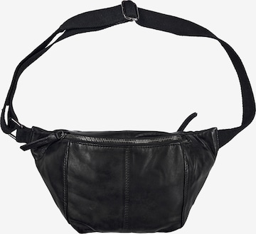 Orchid Fanny Pack 'Freesia' in Black: front