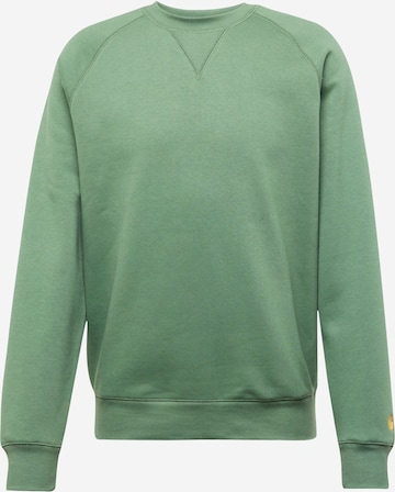 Carhartt WIP Bluzka sportowa 'Chase' w kolorze zielony: przód