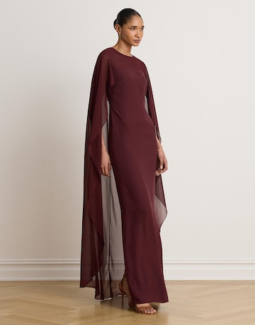 Abito da sera di Lauren Ralph Lauren in rosso: frontale