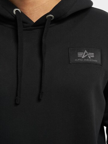 Sweat-shirt ALPHA INDUSTRIES en noir