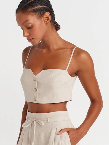 Camicia da donna di Dilvin in bianco