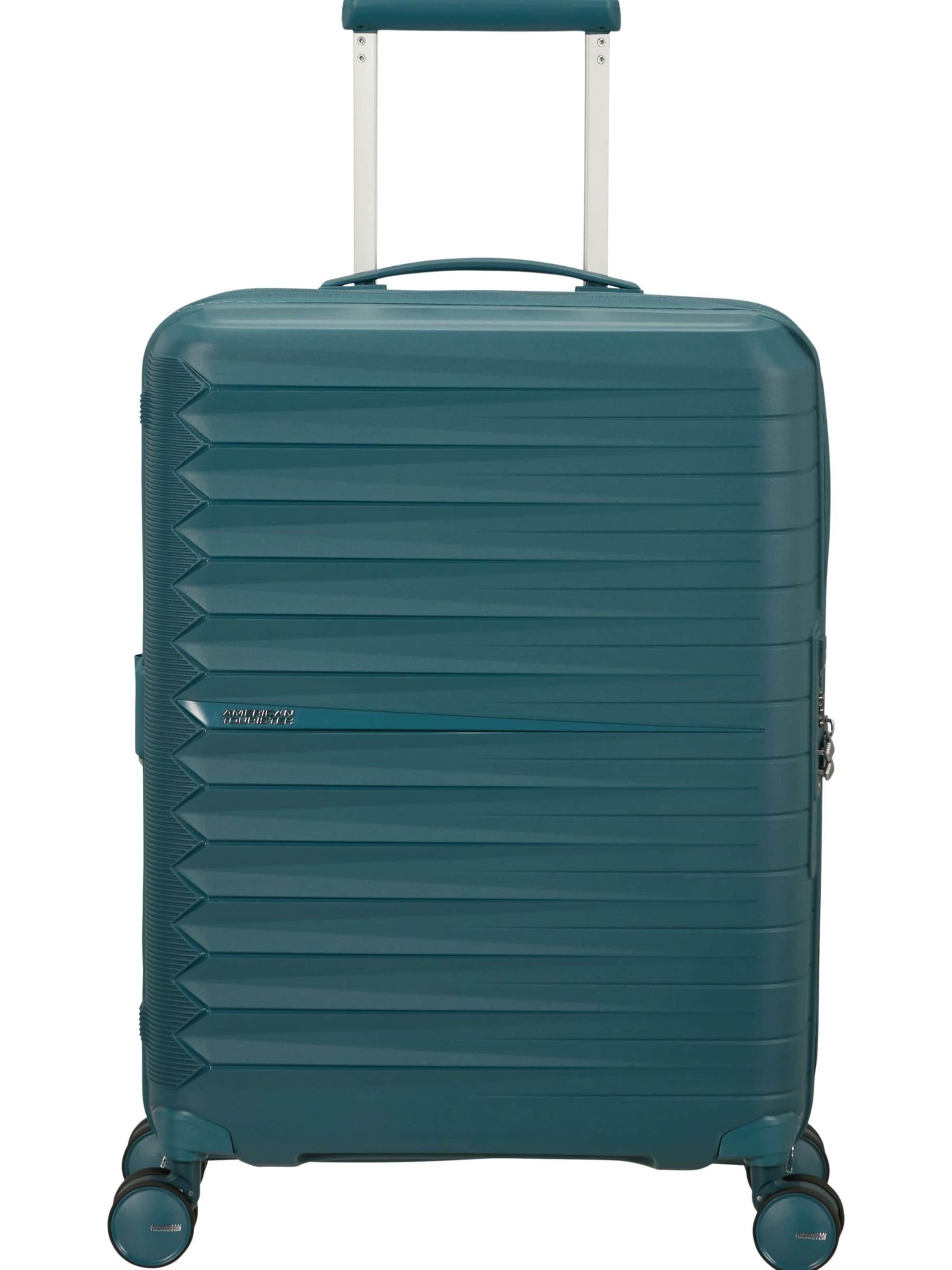 Trolley di American Tourister in verde: frontale