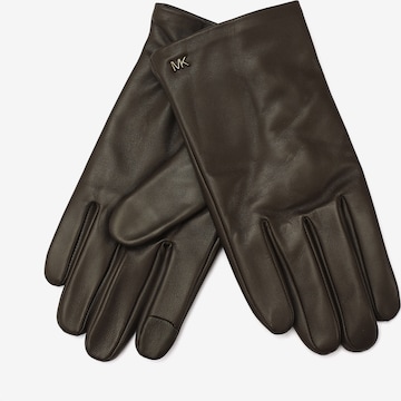 MICHAEL Michael Kors Fingerhandschuhe in Braun: Vorderseite