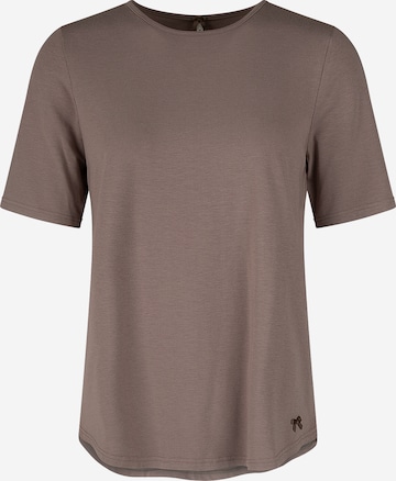 Sanetta Schlafshirt in Braun: Vorderseite