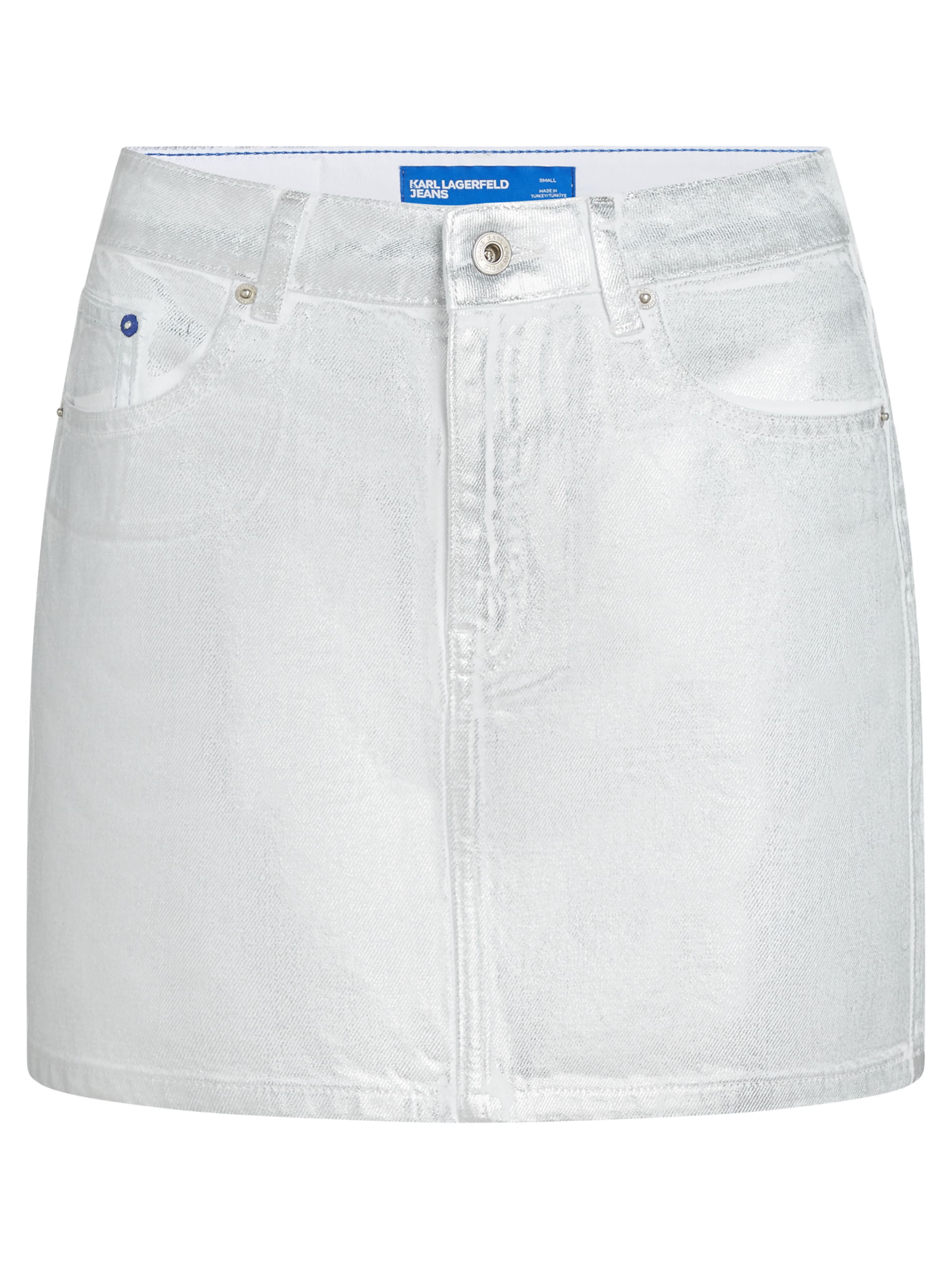 KARL LAGERFELD JEANS Krilo | srebrna barva: sprednja stran