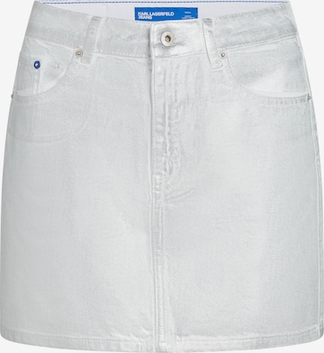 KARL LAGERFELD JEANS Hame värissä hopea: etupuoli