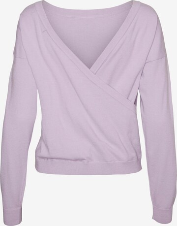 VERO MODA Sweater 'Gold' in Purple