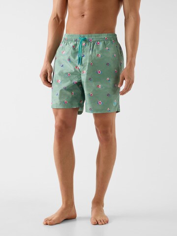 GUESS Board Shorts in Green: front