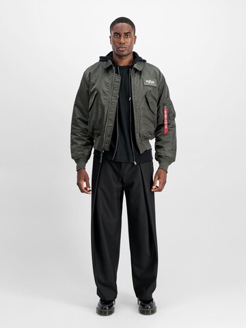 ALPHA INDUSTRIES Regular fit Between-Season Jacket 'CWU 45' in Grey