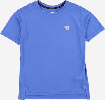 Maglia funzionale 'Accelerate' di new balance in blu: frontale