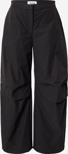 WEEKDAY Spodnie 'Nilo' w kolorze czarnym, Podgląd produktu