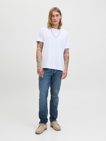 Coupe slim Jean 'JJIGLENN' JACK & JONES en bleu