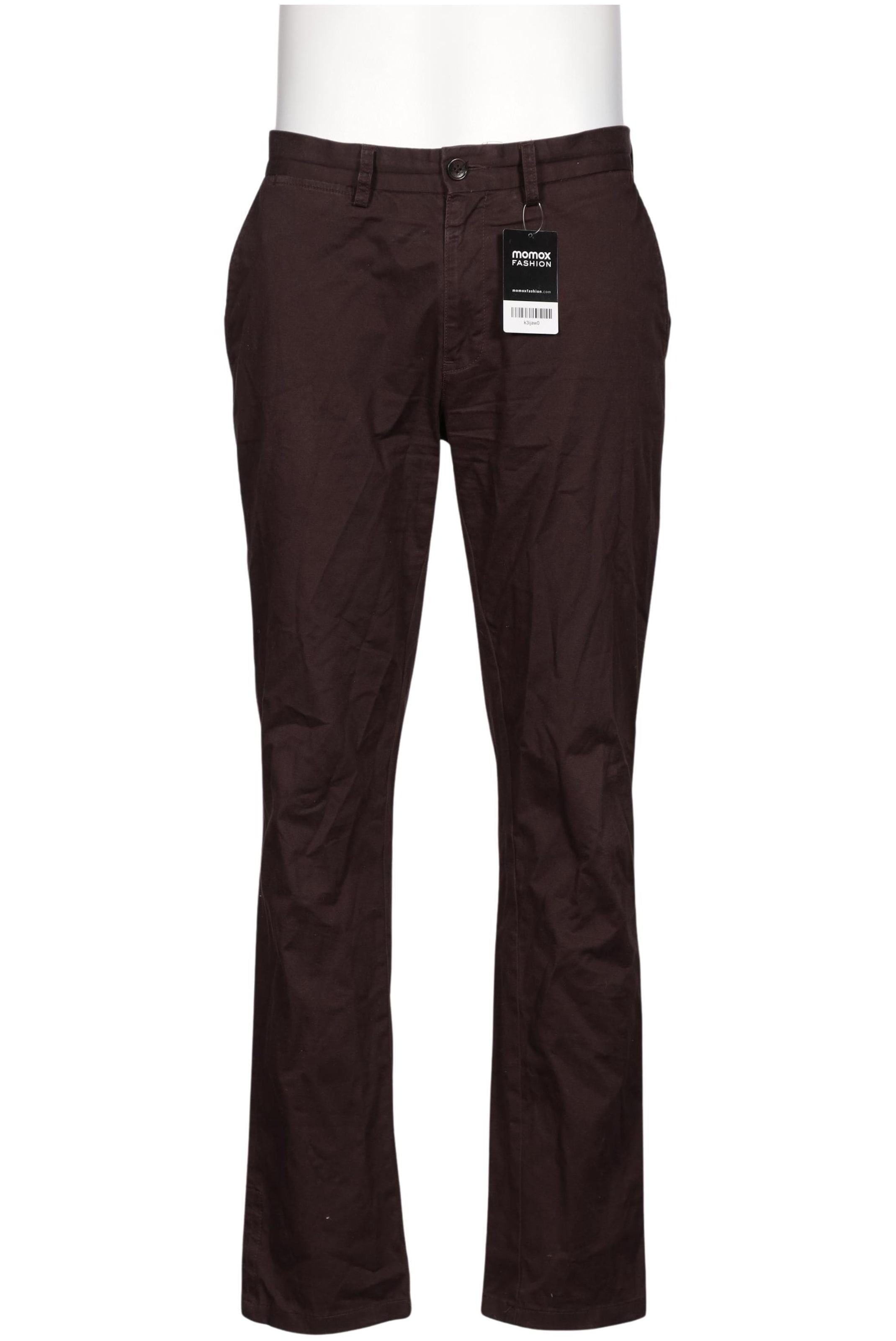 Ben Sherman Stoffhose 33 in Braun: Vorderseite