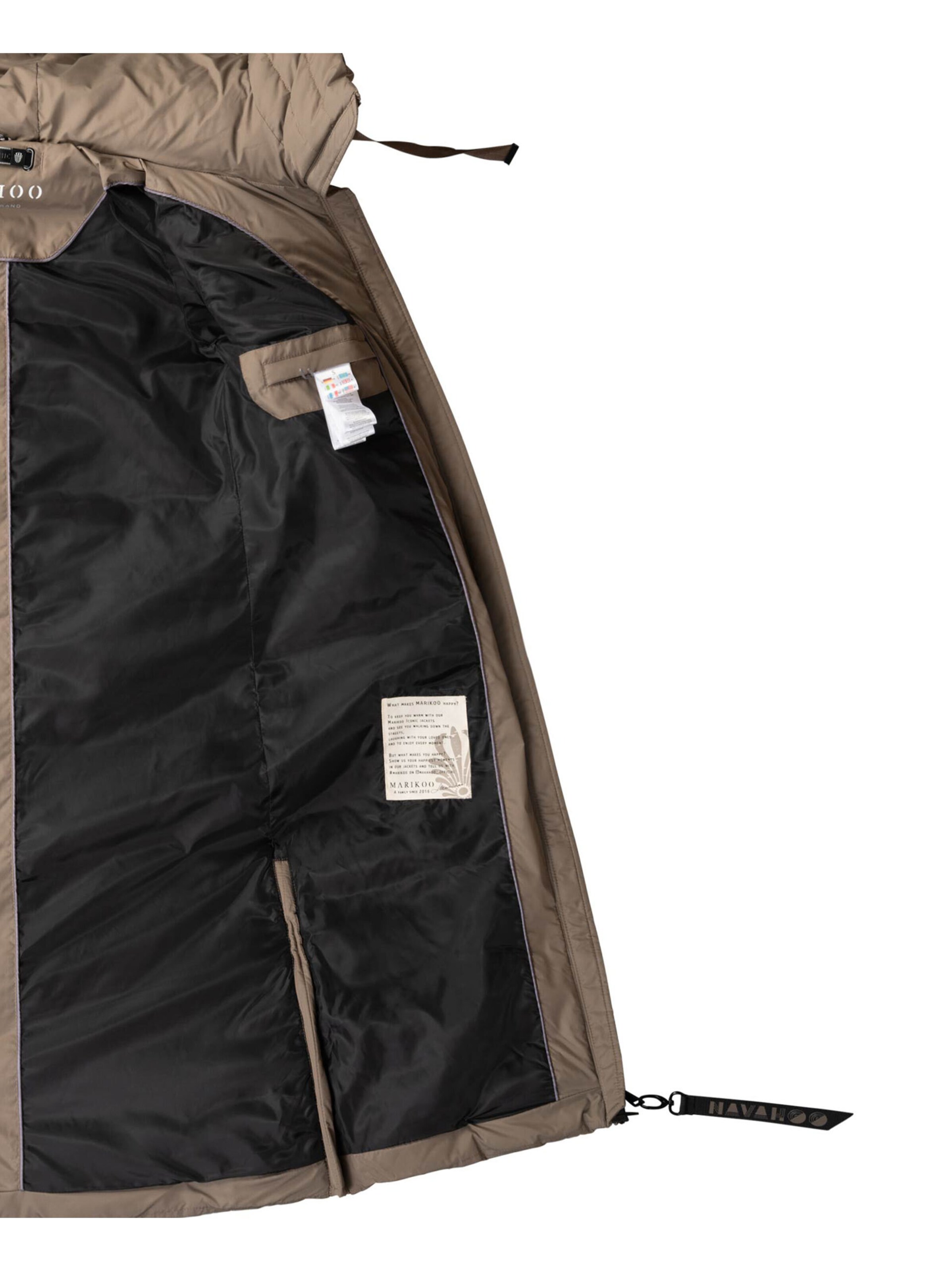 NAVAHOO Winter Coat in Brown