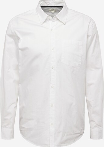 QS Regular fit Button Up Shirt in White: front