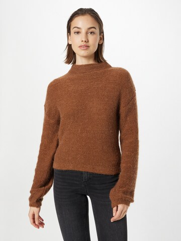 Sisley Sweter w kolorze brązowy: przód