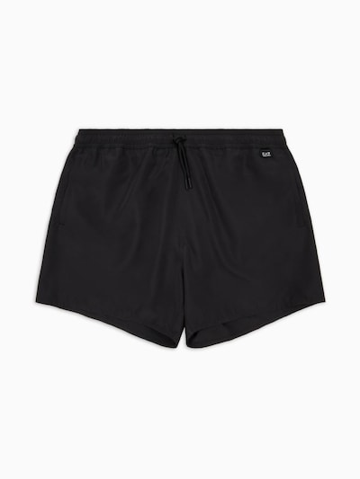 Emporio Armani Shorts de bain en noir, Vue avec produit