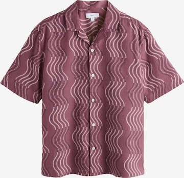 Next Regular Fit Paita värissä ruskea: etupuoli