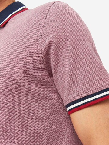 JACK & JONES Shirt 'Paulos - Slim Fit' in Red