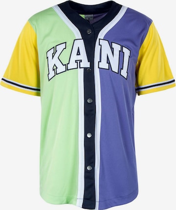 Karl Kani Shirt in Blauw: voorkant