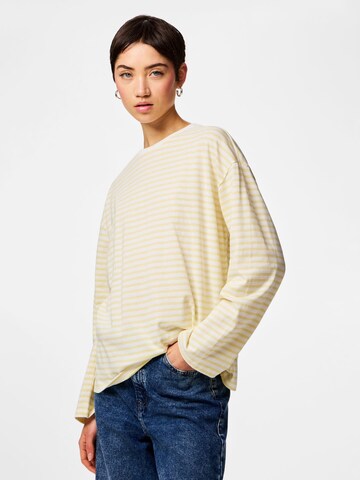 T-shirt 'PCSadie' PIECES en blanc