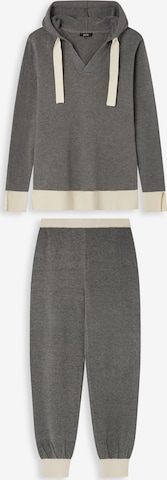 Gisela Pyjama värissä harmaa: etupuoli