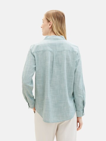 TOM TAILOR Bluse in Grün