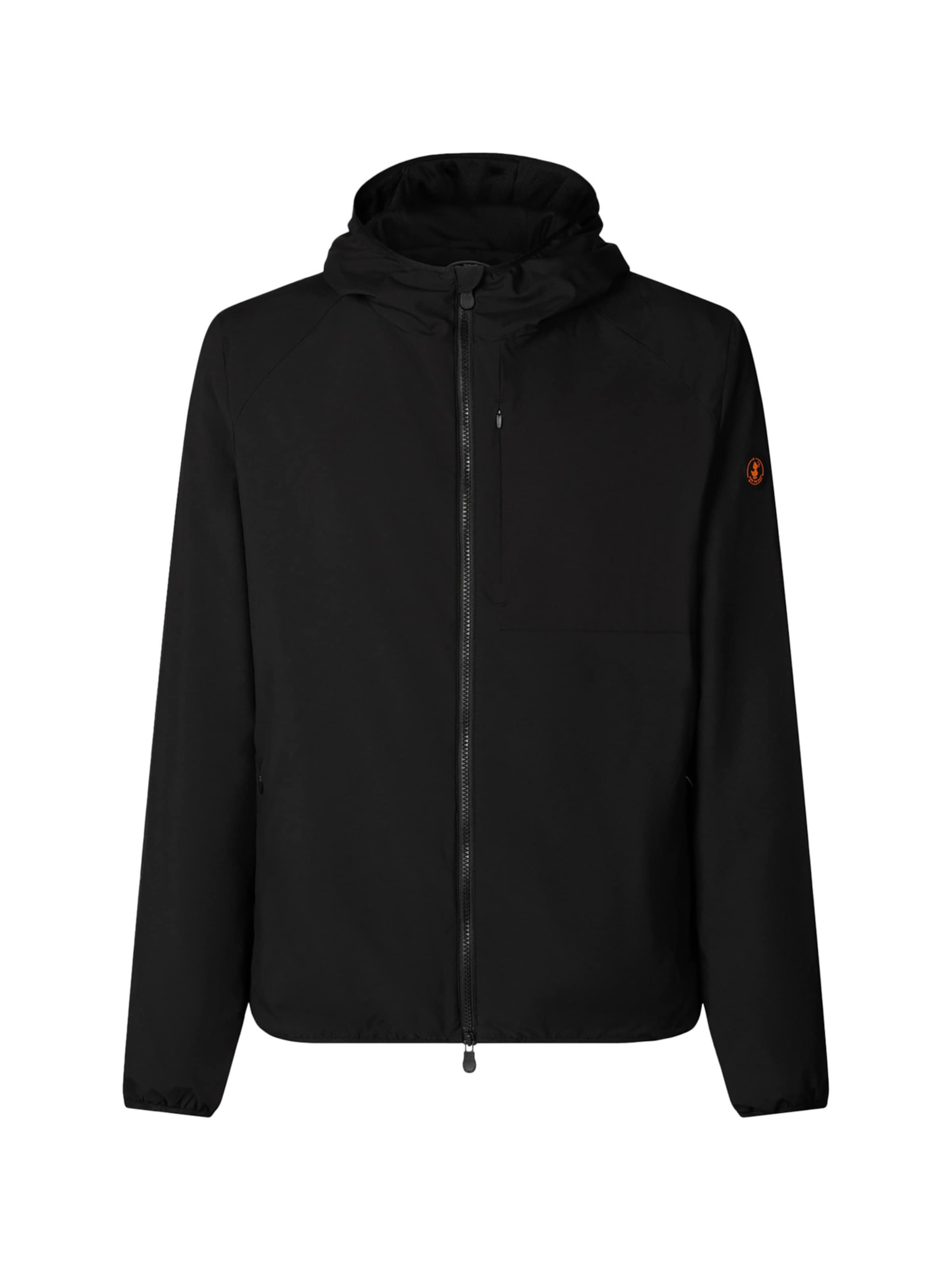 SAVE THE DUCK Between-season jacket 'Pier' in Black: front