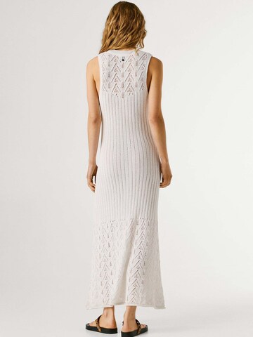 Robes en maille 'Kenia' Pepe Jeans en blanc
