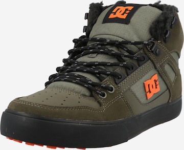 DC Shoes Кроссовки на платформе в Зеленый: спереди