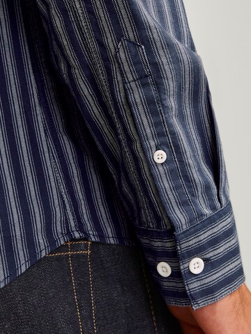 JACK & JONES Regular fit Overhemd 'RDDLESNER' in Blauw