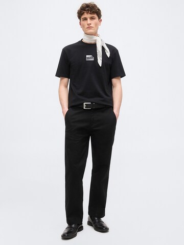 HUGO Tričko 'Dumeon' – černá