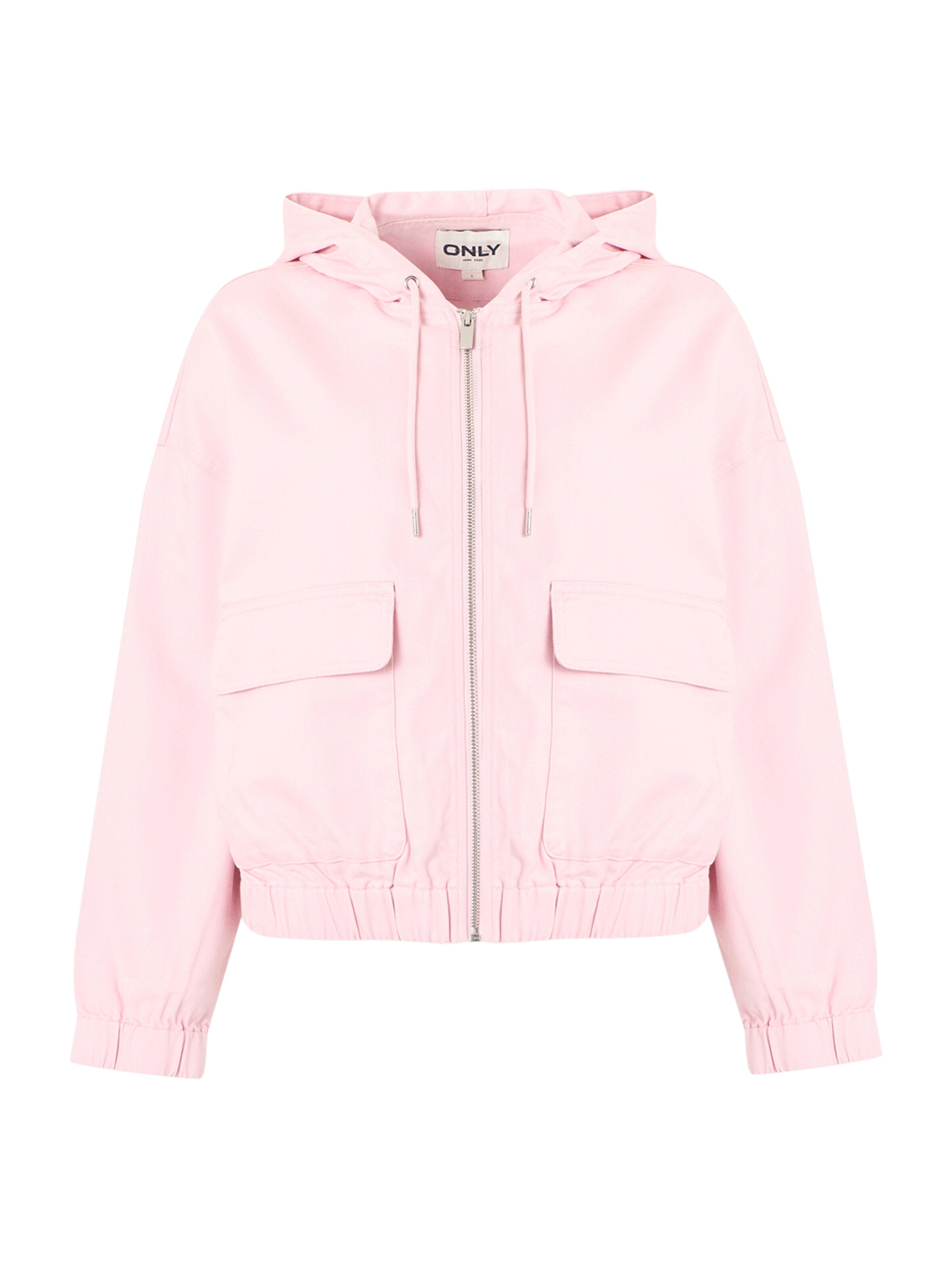 ONLY Демисезонная куртка 'ONLKENZIE' в Ярко-розовый: спереди