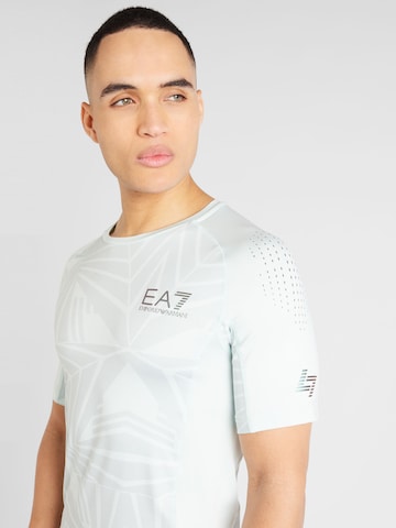 EA7 Emporio Armani - Camiseta funcional en verde