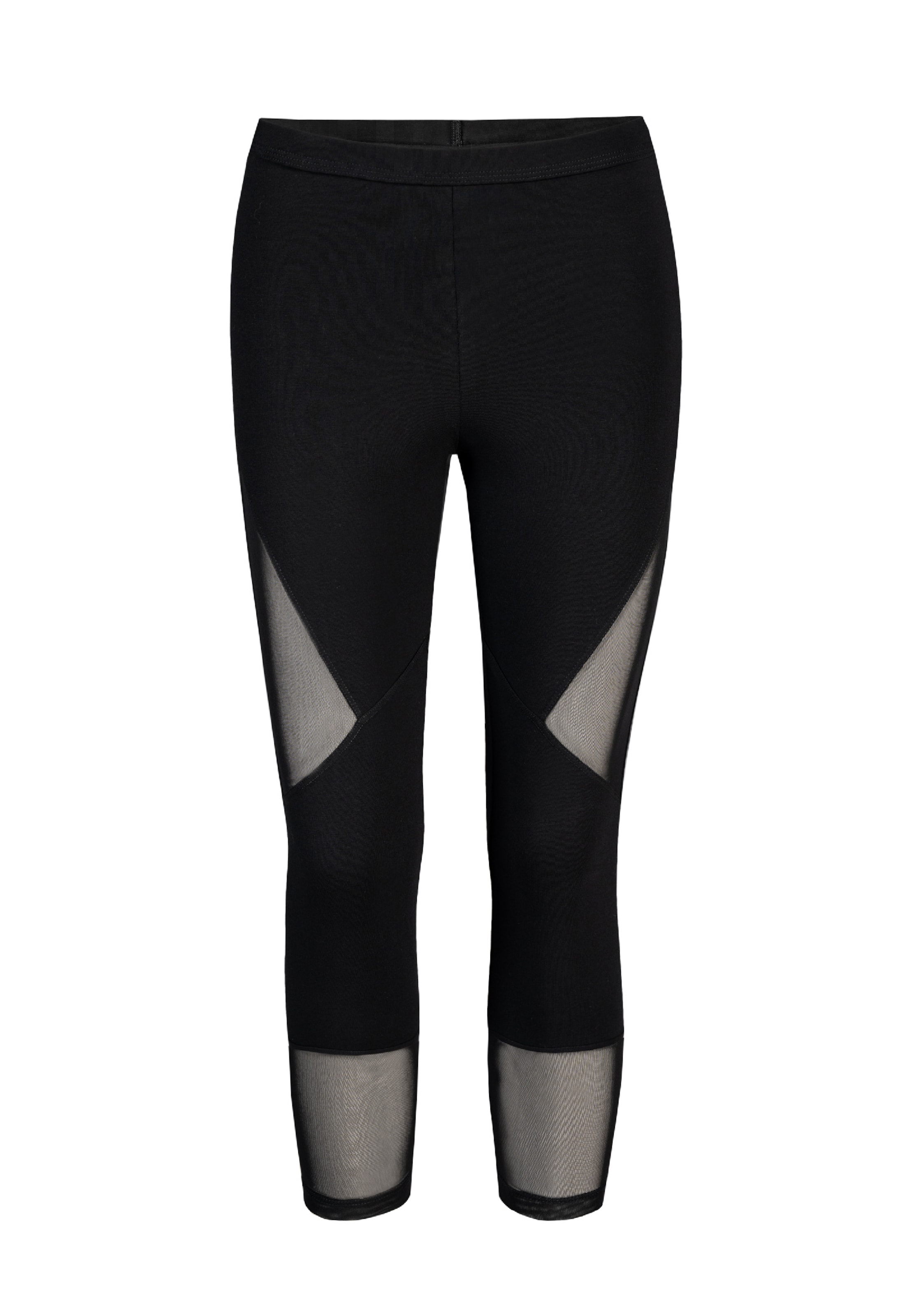 TEYLI - Skinny Leggings 'Tina' em preto: frente