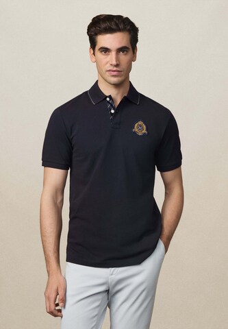 Maglietta 'Heritage' di Hackett London in blu: frontale