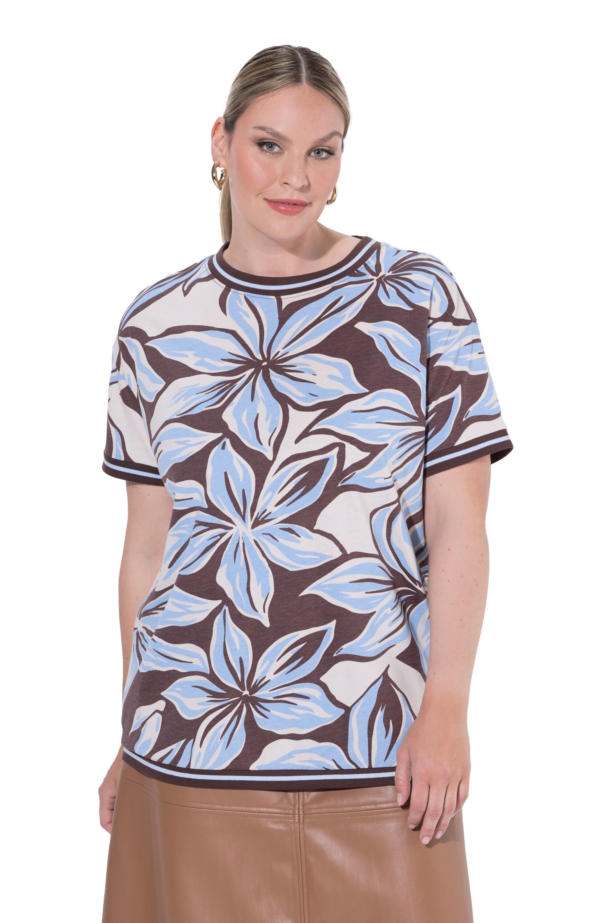 MIAMODA Shirt in Braun: Vorderseite