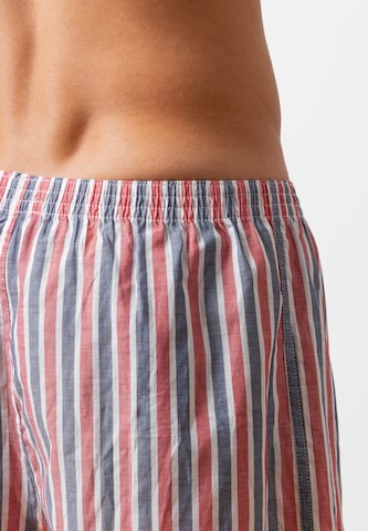 SNOCKS Web-Boxershort 'American Woven weit' in Blau