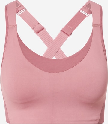 ONLY PLAY Bustier Sport bh 'BEO' in Roze: voorkant